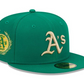 OAKLAND ATHLETICS LAUREL SIDE PATCH 59FIFTY FITTED
