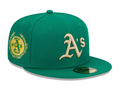 OAKLAND ATHLETICS LAUREL SIDE PATCH 59FIFTY FITTED