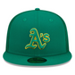 OAKLAND ATHLETICS MEN'S 2022 BATTING PRACTICE HAT 59FIFTY FITTED
