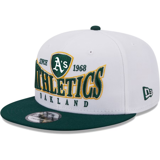 OAKLAND ATHLETICS MEN'S CREST 9FIFTY SNAPBACK