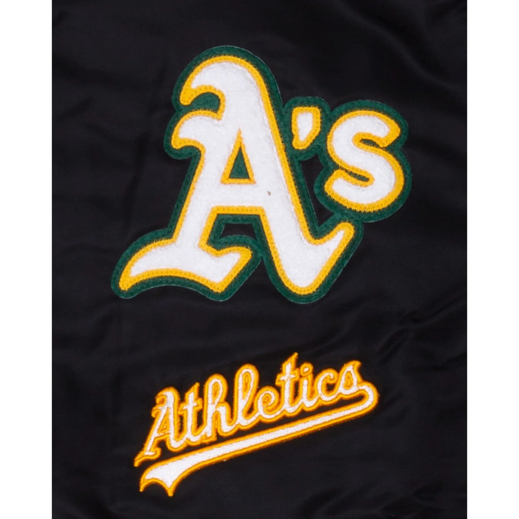 ATHLETICS MEN'S LOGO SELECT BLACK JACKET