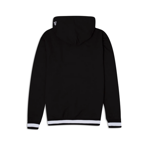 ATHLETICS MEN'S LOGO SELECT PULLOVER HOODED SWEATSHIRT - BLACK
