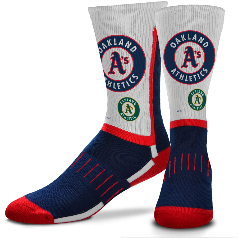 CALCETINES PATRIÓTICOS DE ESTRELLAS PARA HOMBRE DE OAKLAND ATHLETICS 