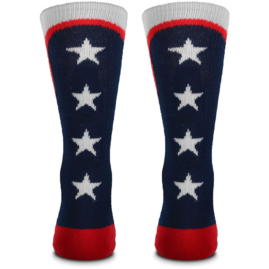 CALCETINES PATRIÓTICOS DE ESTRELLAS PARA HOMBRE DE OAKLAND ATHLETICS 