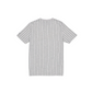 ATHLETICS MEN'S THROWBACK PINSTRIPE T-SHIRT - GRAY