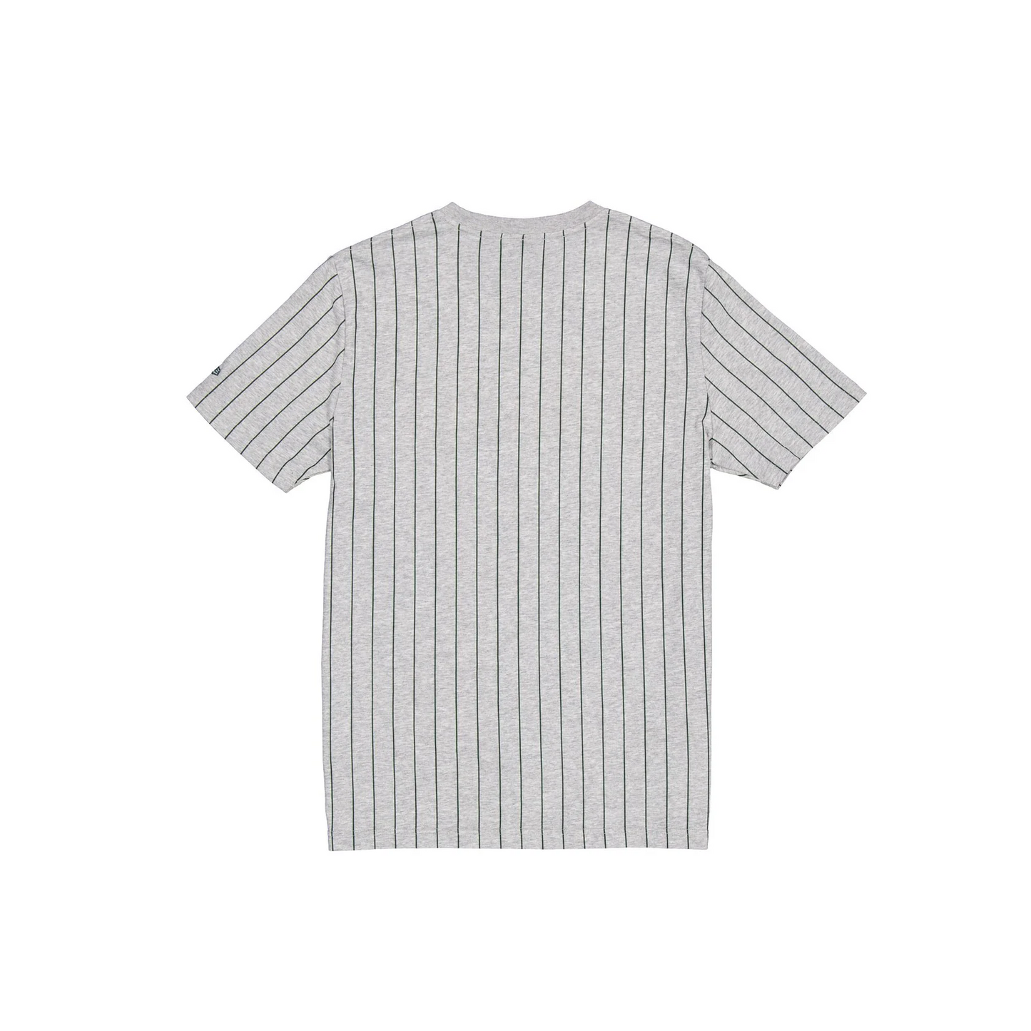 ATHLETICS MEN'S THROWBACK PINSTRIPE T-SHIRT - GRAY