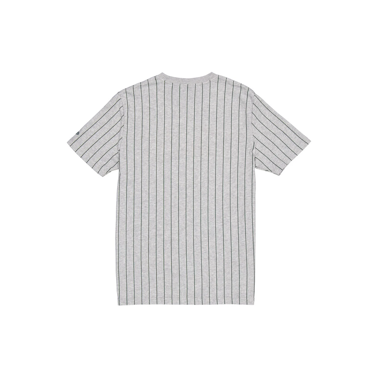 ATHLETICS MEN'S THROWBACK PINSTRIPE T-SHIRT - GRAY