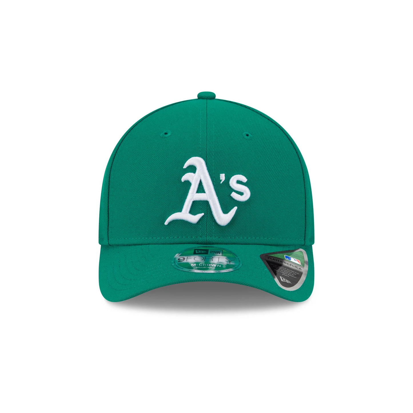 OAKLAND ATHLETICS PLAYER REPLICA 9FORTY M-CROWN SNAPBACK ADJUSTABLE HAT - ALTERNATE