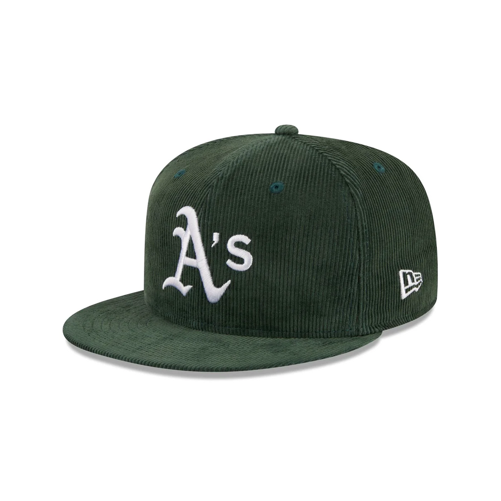 OAKLAND ATHLETICS THROWBACK CORD 59FIFTY FITTED HAT