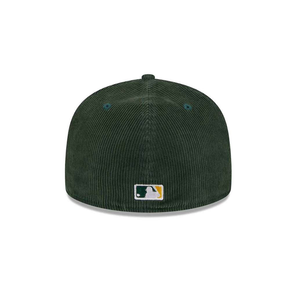 OAKLAND ATHLETICS THROWBACK CORD 59FIFTY FITTED HAT