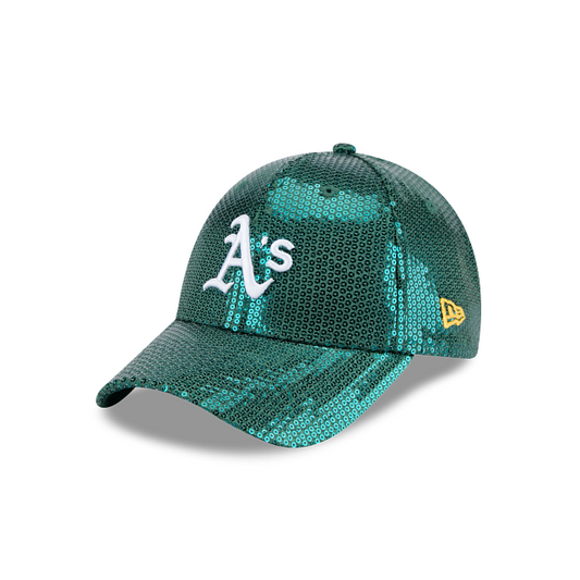 OAKLAND ATHLETICS WOMEN'S SEQUIN 9FORTY ADJUSTABLE HAT