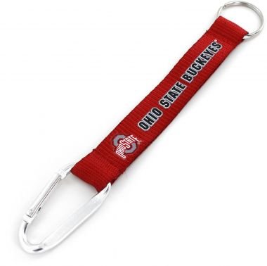 OHIO STATE BUCKEYES CARABINER LANYARD