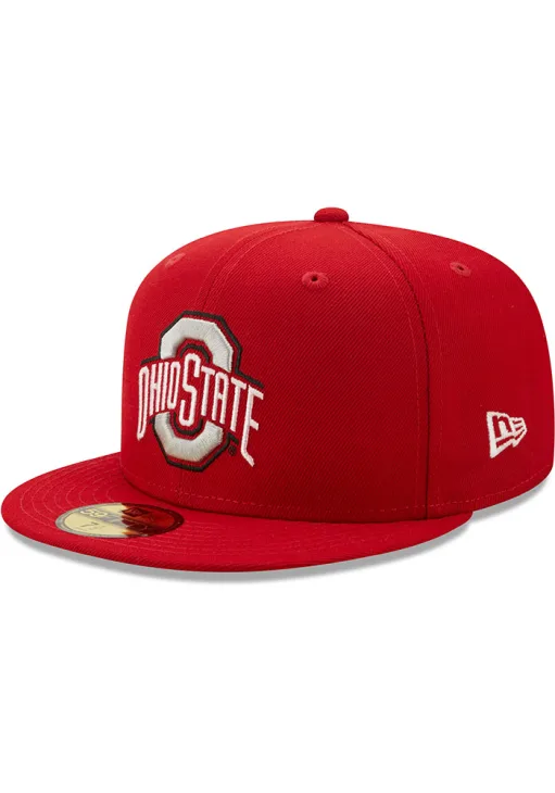 OHIO STATE BUCKEYES EVERGREEN BASIC 59FIFTY FITTED HAT