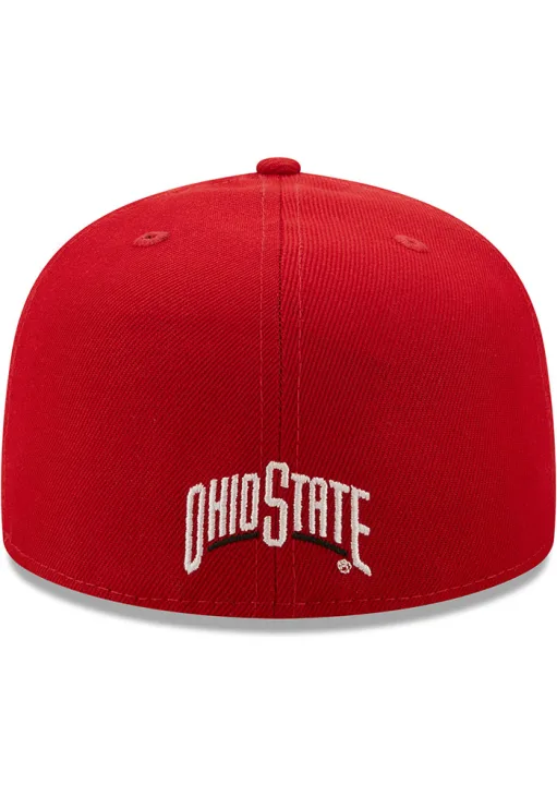 OHIO STATE BUCKEYES EVERGREEN BASIC 59FIFTY FITTED HAT