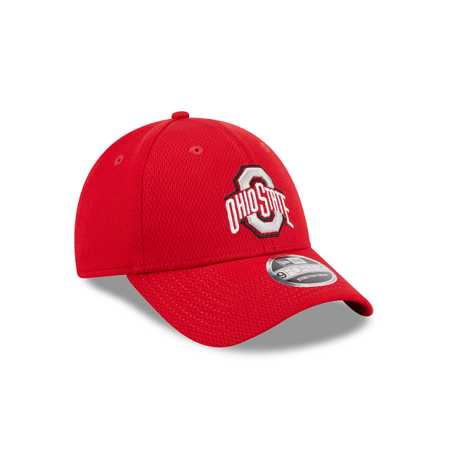 OHIO STATE BUCKEYES EVERGREEN BASIC LOGO 9FORTY STRETCH-SNAP ADJUSTABLE HAT