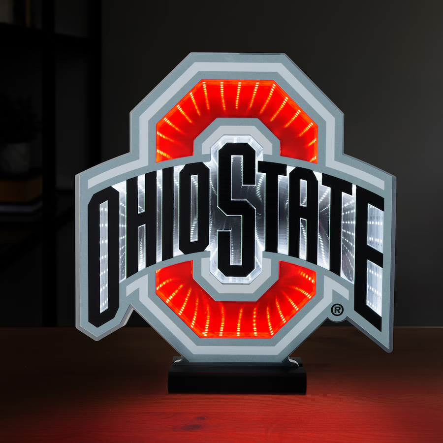 OHIO STATE BUCKEYES LED INFINITY LIGHT