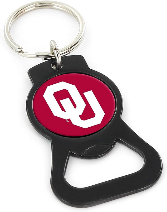 OKLAHOMA SOONERS BOTTLE OPENER KEYCHAIN