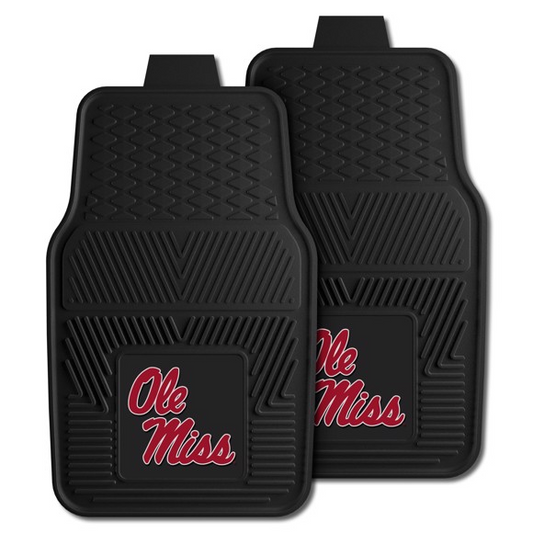 OLE MISS VINYL CAR MAT SET