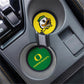 OREGON DUCKS 2-PIECE CAR COASTER SET