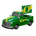 OREGON DUCKS 9" RALLY TRUCK GARDEN STATUE WITH FLAG