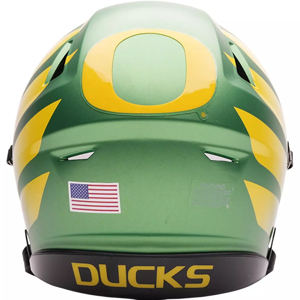 OREGON DUCKS RIDDELL SPEED FLEX MIDI HELMET - GREEN WING