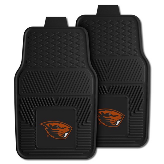 OREGON STATE BEAVERS VINYL CAR MAT SET