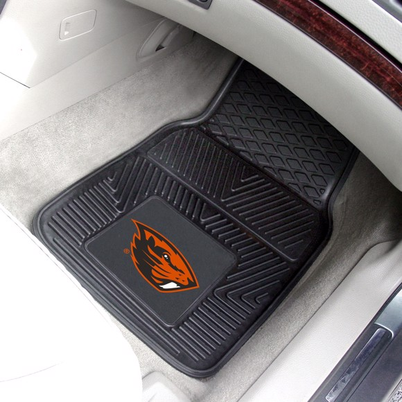 OREGON STATE BEAVERS VINYL CAR MAT SET