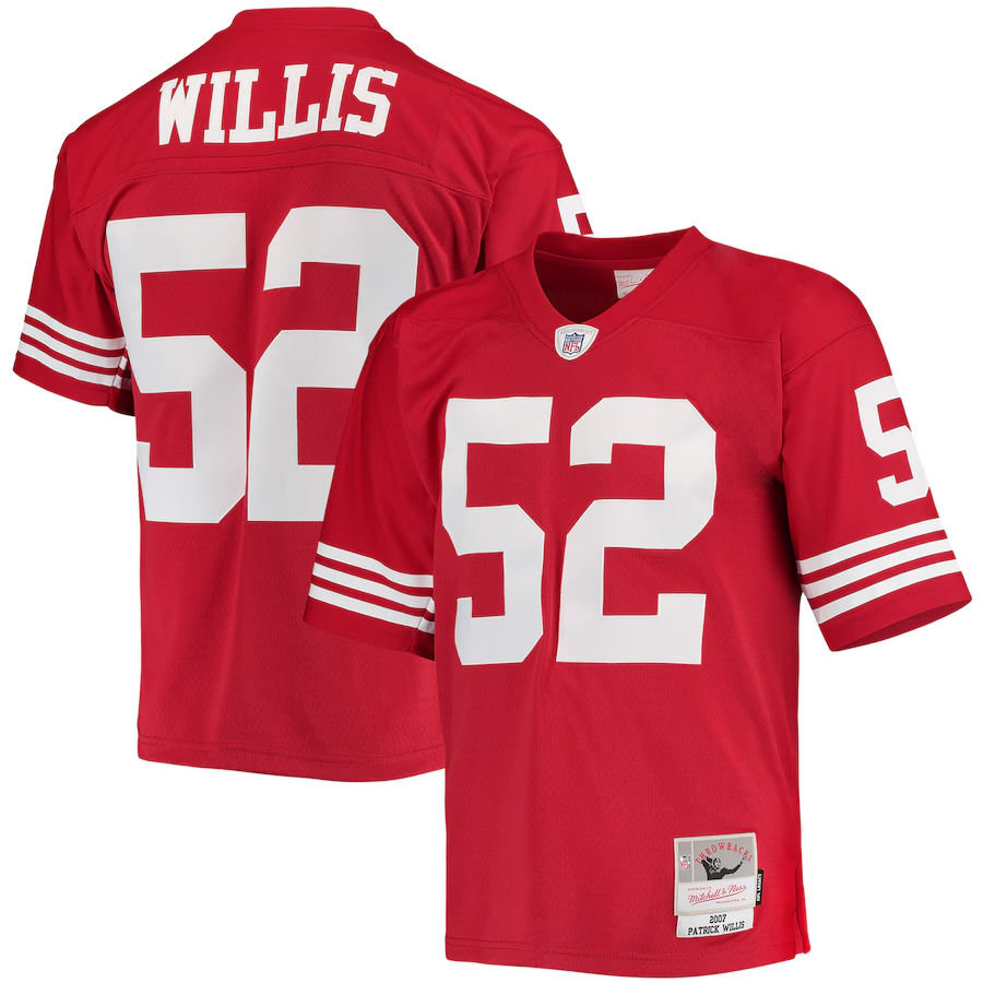 PATRICK WILLIS SAN FRANCISCO 49ERS MEN S MITCHELL NESS PREMIER JERSE patrick-willis-san-francisco-49ers-men-s-mitchell-ness-premier-jerse