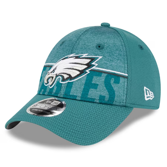 PHILADELPHIA EAGLES 2023 TRAINING CAMP 9FORTY STRETCH SNAP ADJUSTABLE HAT