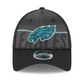PHILADELPHIA EAGLES 2023 TRAINING CAMP 9FORTY SOMBRERO AJUSTABLE ELÁSTICO CON SNAP