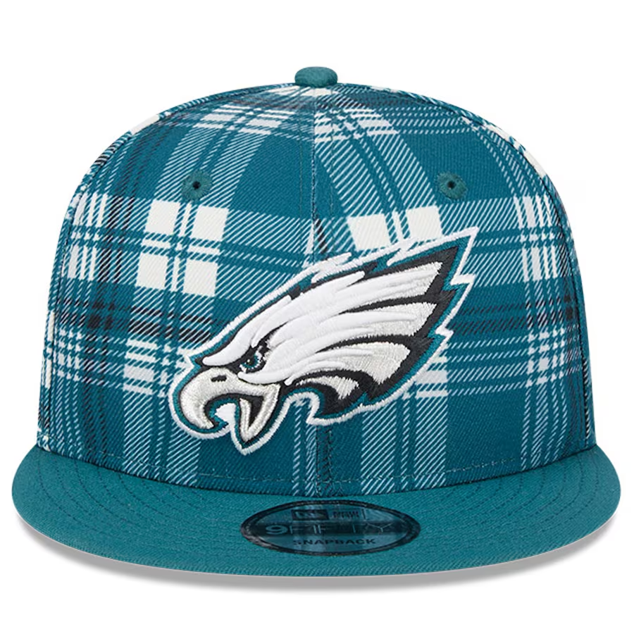 PHILADELPHIA EAGLES 2024 NFL SIDELINE STATEMENT 9FIFTY SNAPBACK HAT - GREEN