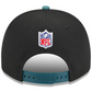 PHILADELPHIA EAGLES 2025 NFL DRAFT 9FIFTY A-FRAME SNAPBACK HAT - BLACK/GREEN