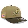 PHILADELPHIA EAGLES 2025 NFL SALUTE TO SERVICE 9SEVENTY ADJUSTABLE HAT - GREEN