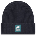 PHILADELPHIA EAGLES 2025 SIDELINE COLD WEATHER CUFFED KNIT - CHARCOAL
