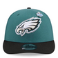 PHILADELPHIA EAGLES 2026 NFL DRAFT 9FIFTY SNAPBACK HAT - GREEN/BLACK