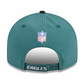 PHILADELPHIA EAGLES 2026 NFL DRAFT 9FIFTY SNAPBACK HAT - GREEN/BLACK