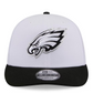 PHILADELPHIA EAGLES 2026 NFL DRAFT 9FIFTY SNAPBACK HAT - WHITE/BLACK