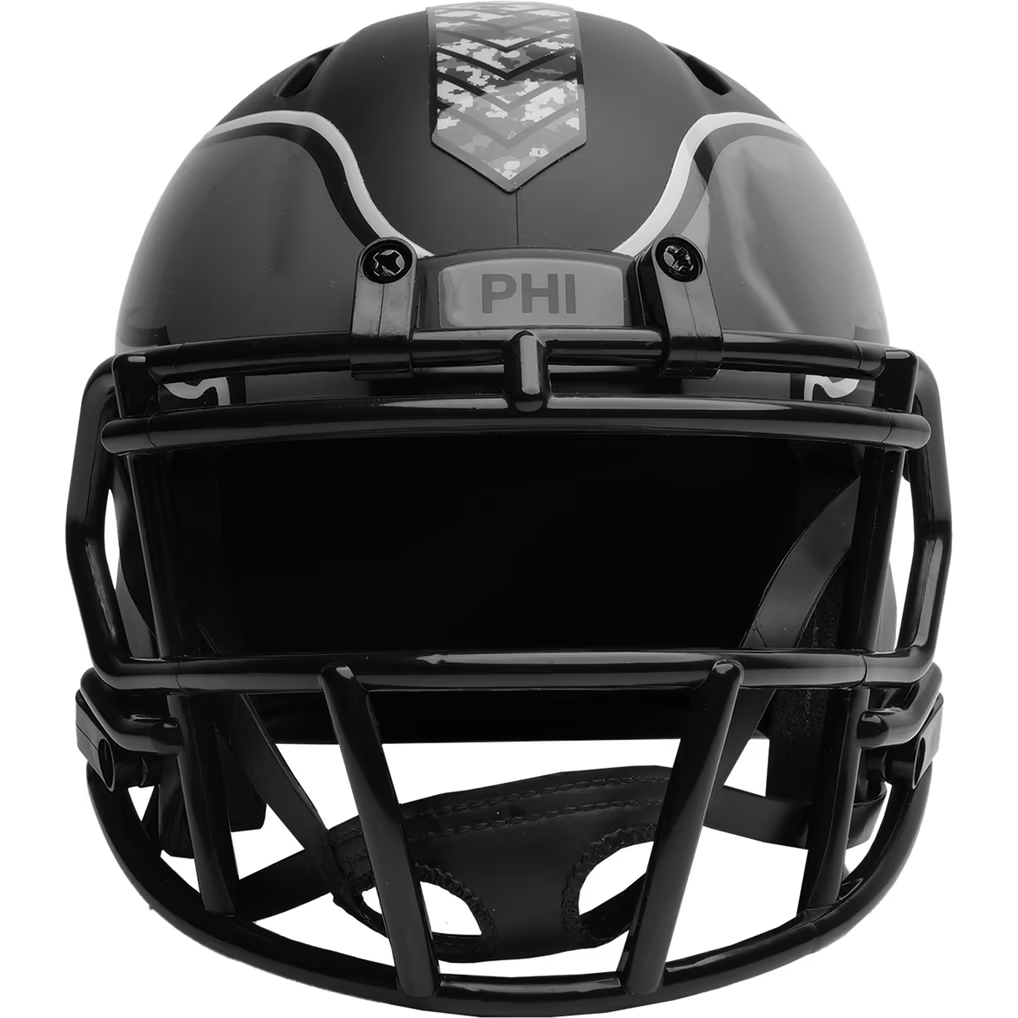 PHILADELPHIA EAGLES 2026 NFL SALUTE TO SERVICE RIDDELL SPEED MINI HELMET