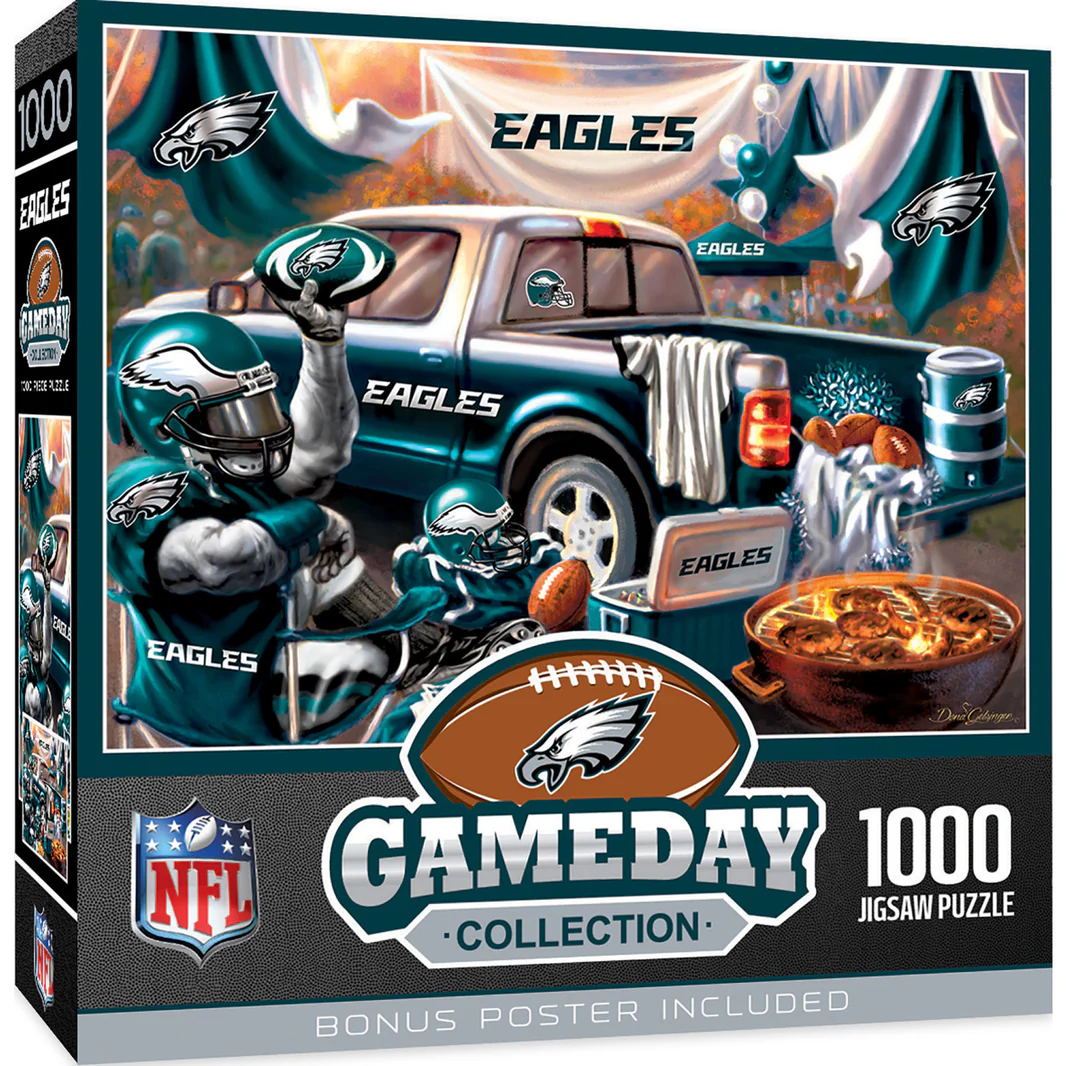 PHILADELPHIA EAGLES GAMEDAY 1000 PIECE JIGSAW PUZZLE