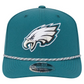 PHILADELPHIA EAGLES GAMEDAY MULTI ROPE 9SEVENTY STRETCH-SNAP HAT - GREEN