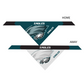 JUEGO DE BANDANA PARA MASCOTAS HOME &amp; AWAY DE PHILADELPHIA EAGLES