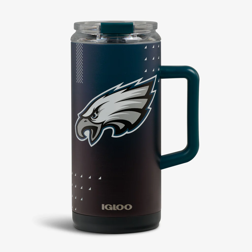 PHILADELPHIA EAGLES IGLOO NFL 1L BEER MUG - GREEN/BLACK