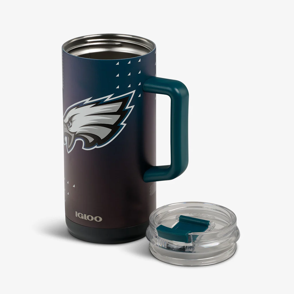 PHILADELPHIA EAGLES IGLOO NFL 1L BEER MUG - GREEN/BLACK