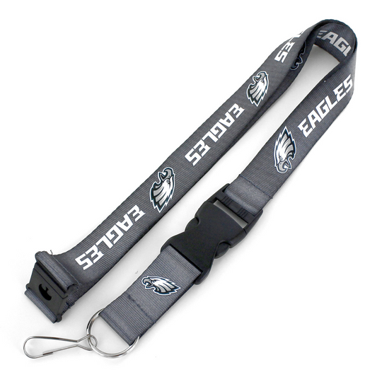 PHILADELPHIA EAGLES LANYARD - CHARCOAL