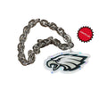 PHILADELPHIA EAGLES LED LIGHT UP FAN CHAIN - SILVER