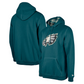 PHILADELPHIA EAGLES MEN'S 2024 NFL SIDELINE 3RD DOWN PLAID PULLOVER HOODED SWEATSHIRT