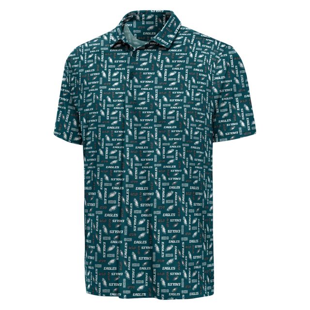 PHILADELPHIA EAGLES MEN'S ANTIGUA SEASON TICKETS POLO - GREEN