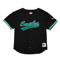 PHILADELPHIA EAGLES MEN'S MITCHELL & NESS ON THE CLOCK MESH JERSEY