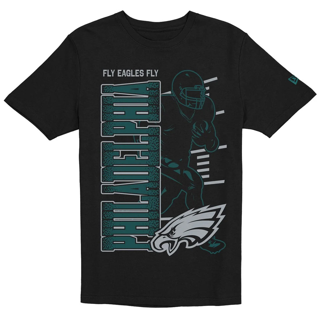 PHILADELPHIA EAGLES MEN'S NEW ERA 2026 NFL TRAINING CAMP T-SHIRT - BLACK
