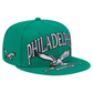 PHILADELPHIA EAGLES  OVERSIZED 59FIFTY FITTED HAT - KELLY GREEN